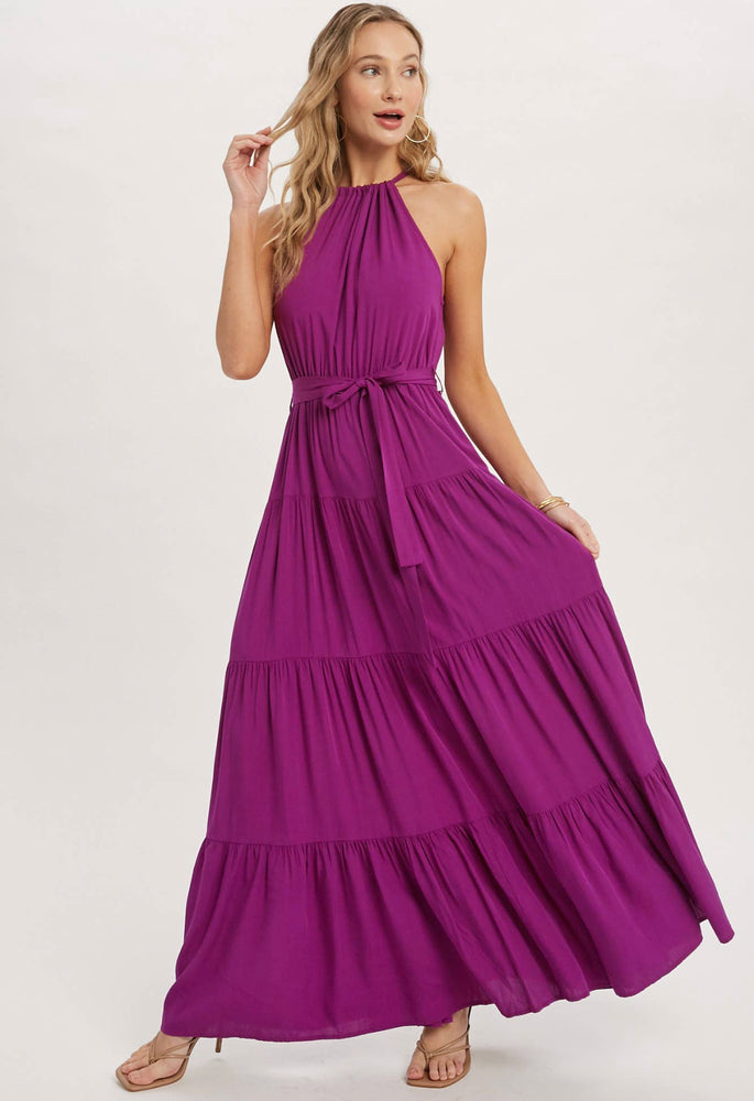 Ruffled Tiered Maxi Dress