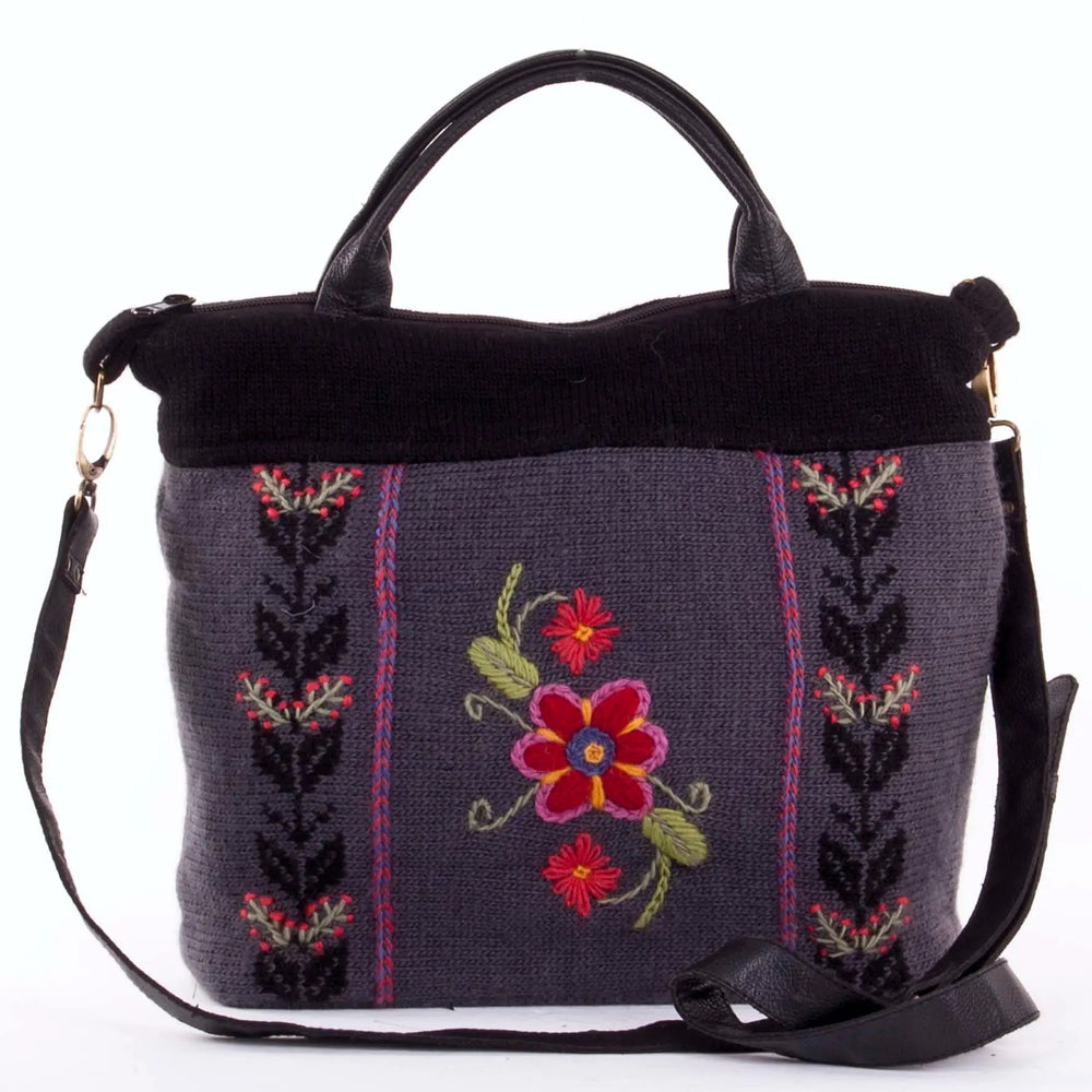 Wool Knit Handbag