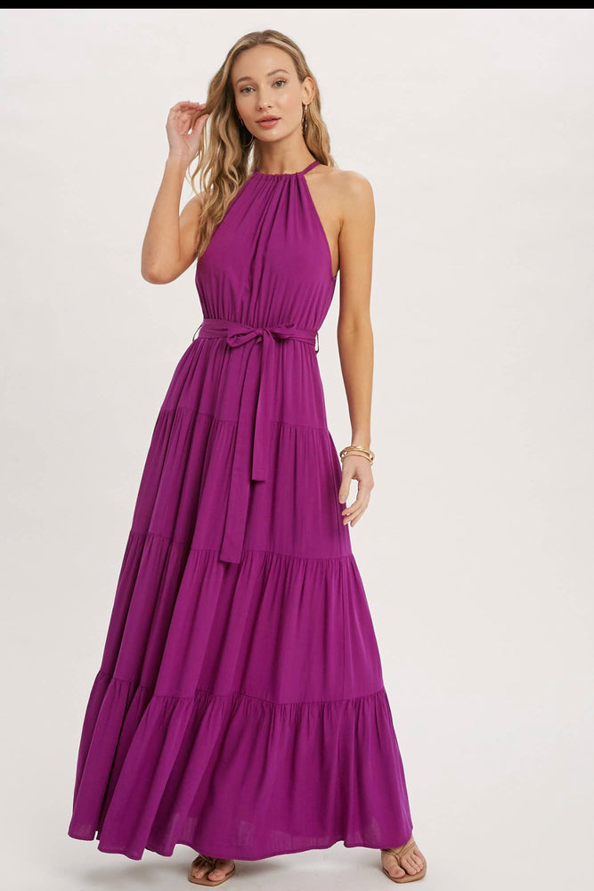 Ruffled Tiered Maxi Dress