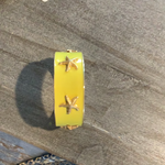 Yellow and Gold Star Bracelet