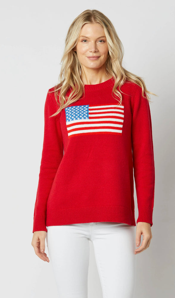 Perfect American Flag Sweater
