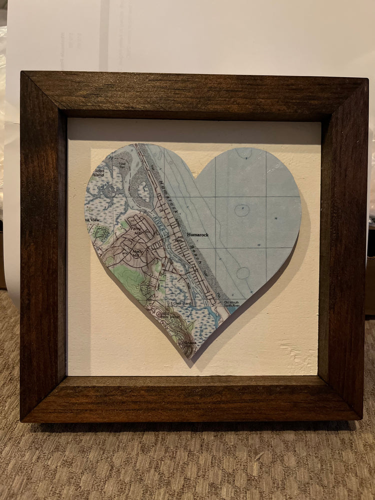 Custom Town Heart Maps
