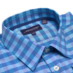 Blue Checkered Men's Shirt