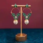 Green Onyx Chandelier Earrings