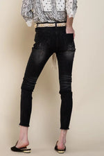 Black Denim Skinny Jeans