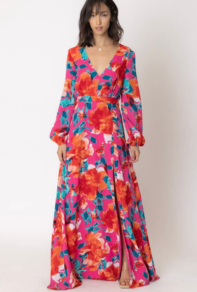 Garden Party Floral Maxi Dress Yup Sup Garden Party Floral Maxi Dress Yup Sup
