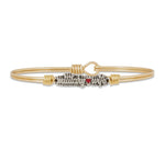 Military Wife Bangle Bracelet