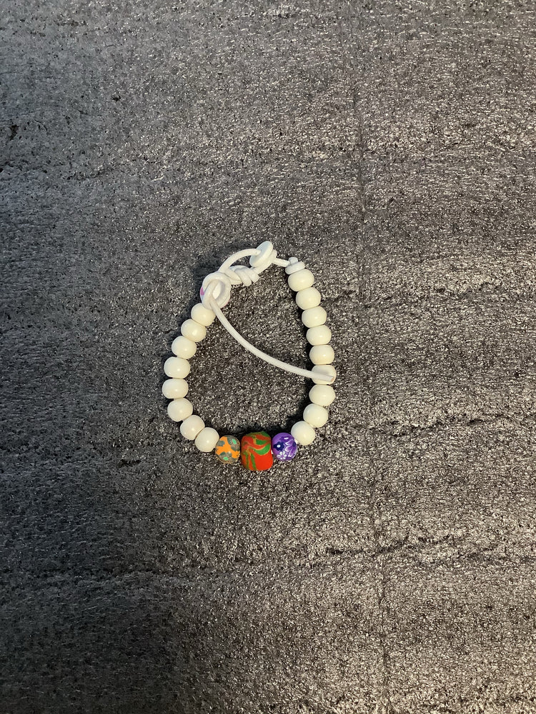 Water Girl Good Vibes Bracelet - White