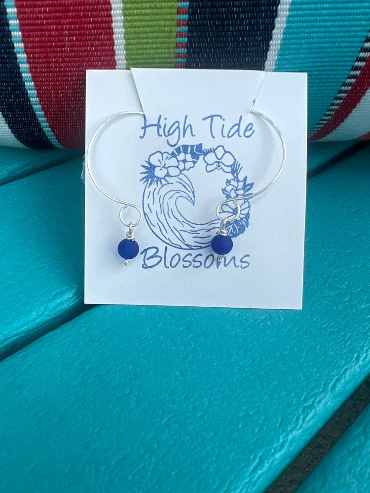Handmade Sea Glass Dangle Earrings