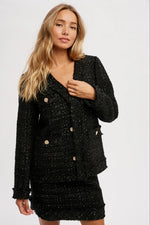 French Chic Tweed Jacket