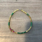 Citrine and Jade Necklace
