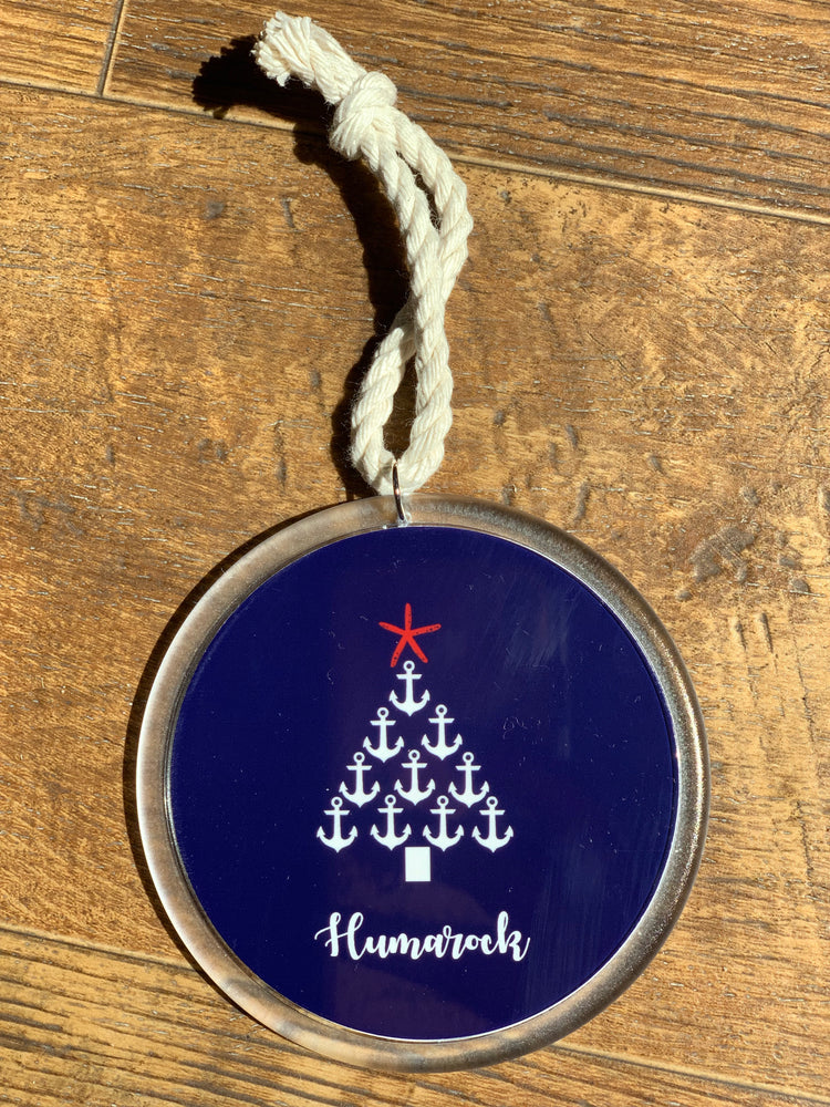 Custom Town Anchor Ornament