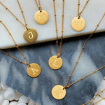 Singular Charm Initial Necklace