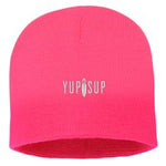 Pink Yup Sup Beanie Style Hat