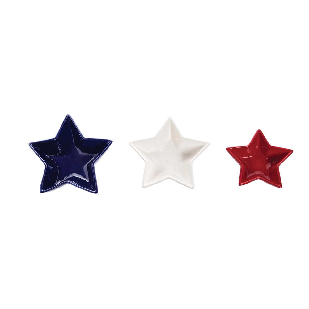 Patriotic Star Dishes