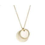 Twin Coin Necklace